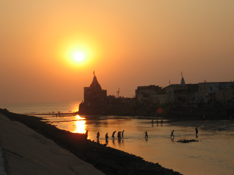 Dwarka sunset